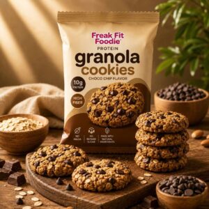 High Protein Granola Cookies