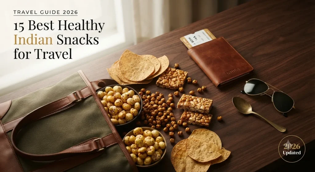 Healthy Indian snacks for travel — 15 best picks for flights, road trips and kids