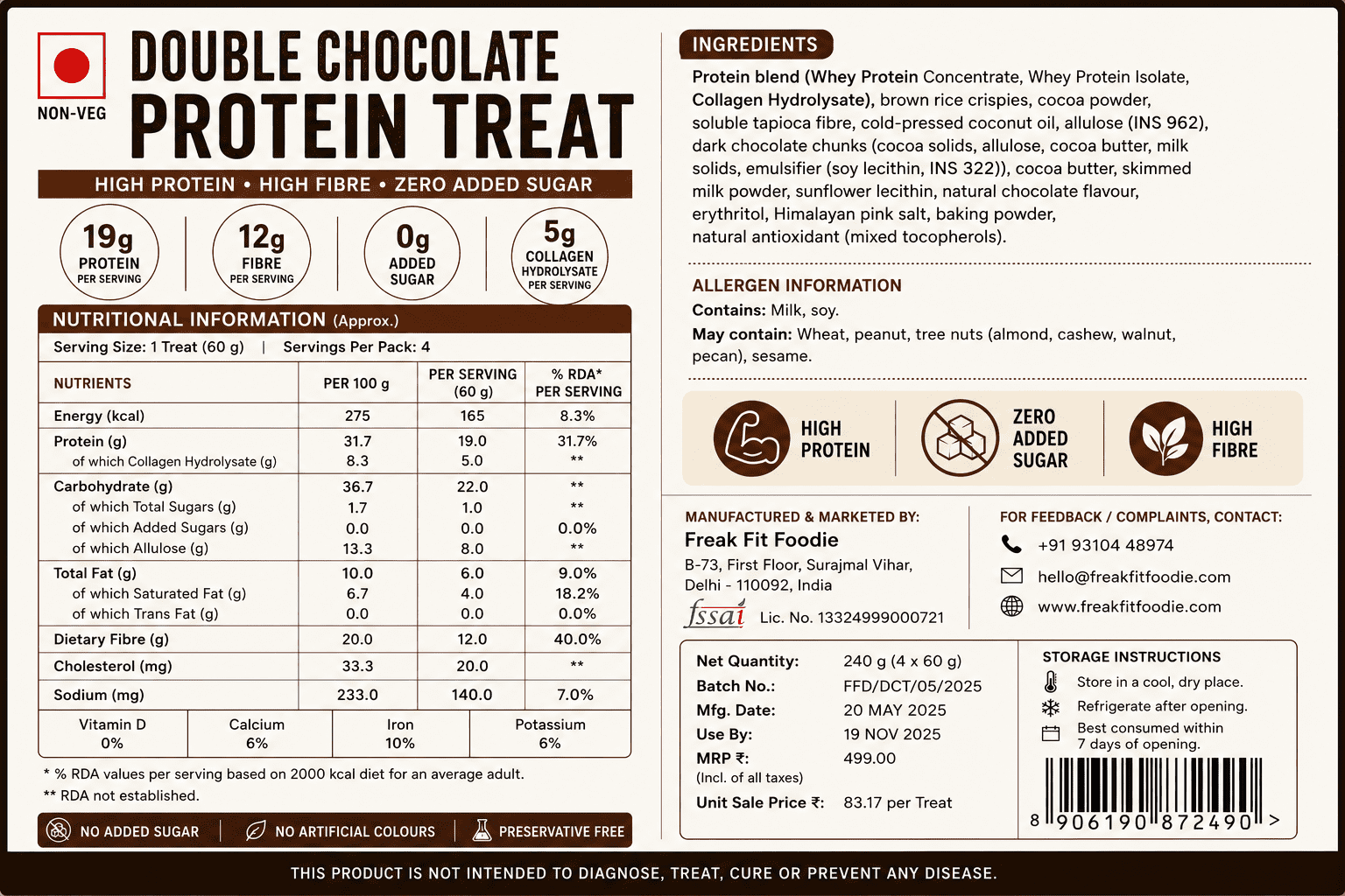 Double chocolate Rice Treat - Image 2