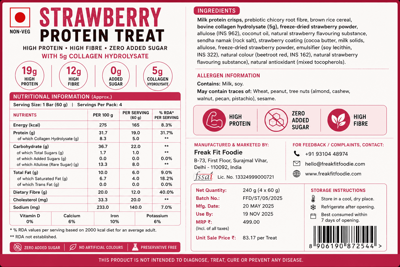 Strawberry Rice Treat - Image 2