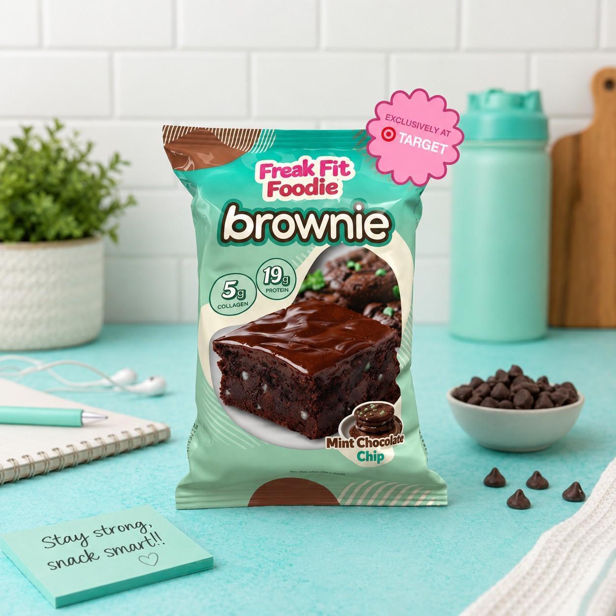 Mint Choco Chip Brownie