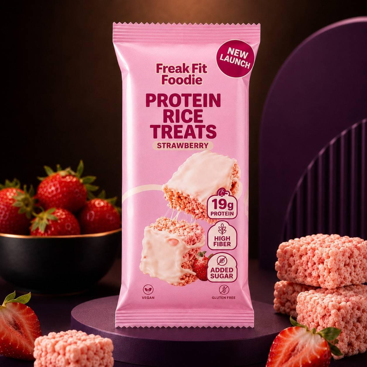 Strawberry Rice Treat