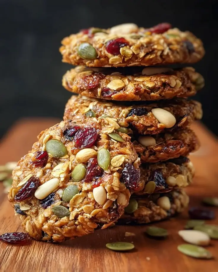 High Protein Granola Cookies
