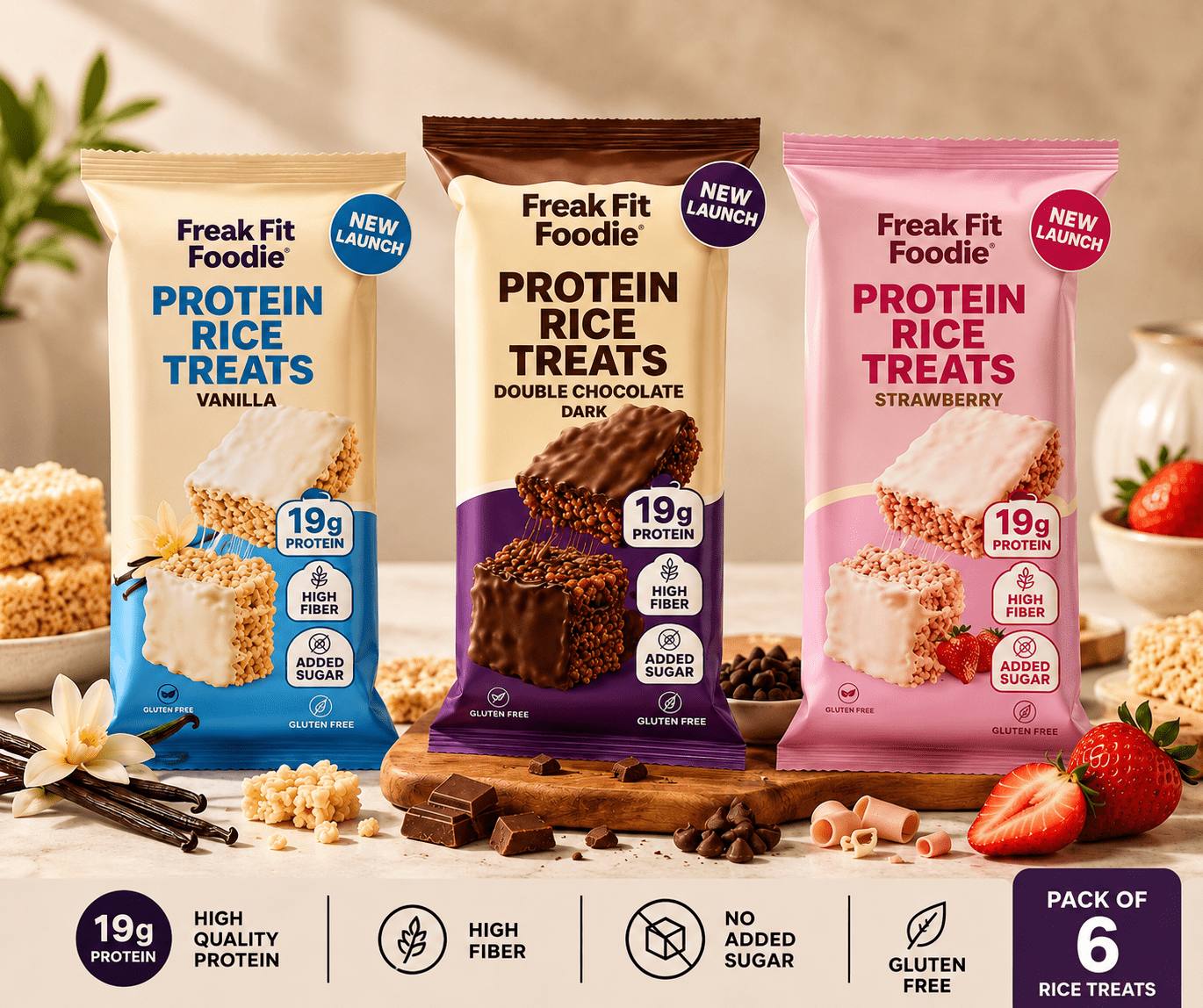 Pack of 3 mix protein bars