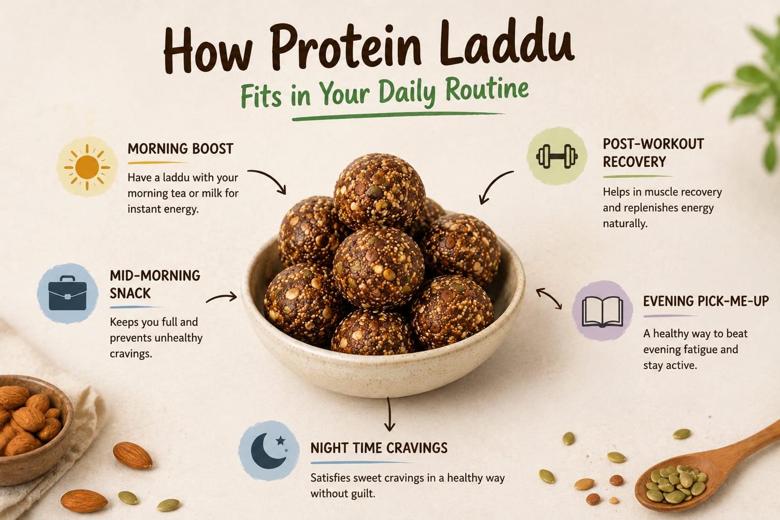 protein laddu in daily diet